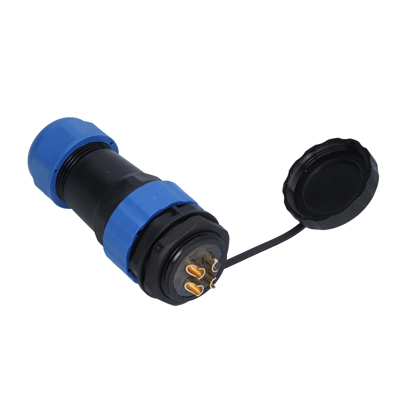 Wasserdichter Stecker Mit Rückmutter Ip68 Luftfahrt-stromanschluss 380 V 45 A Für Kabel Und Leitungen Sp284-pin