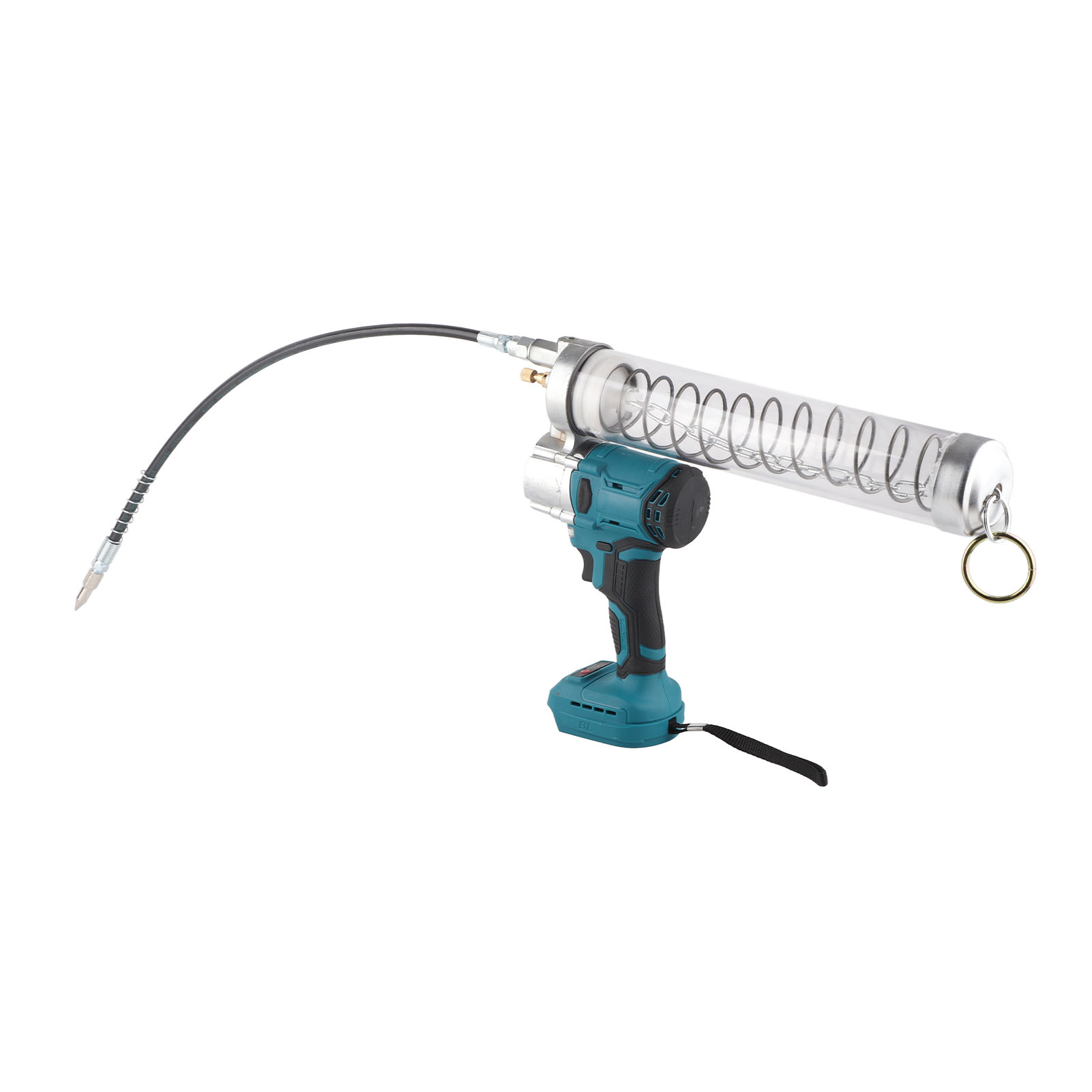 Fettpresse Maximum Akku-fettpresse Mit Lithium-ionen-akku Für Öldichtungen, Wechselstrom 80–240 V, Eu-stecker