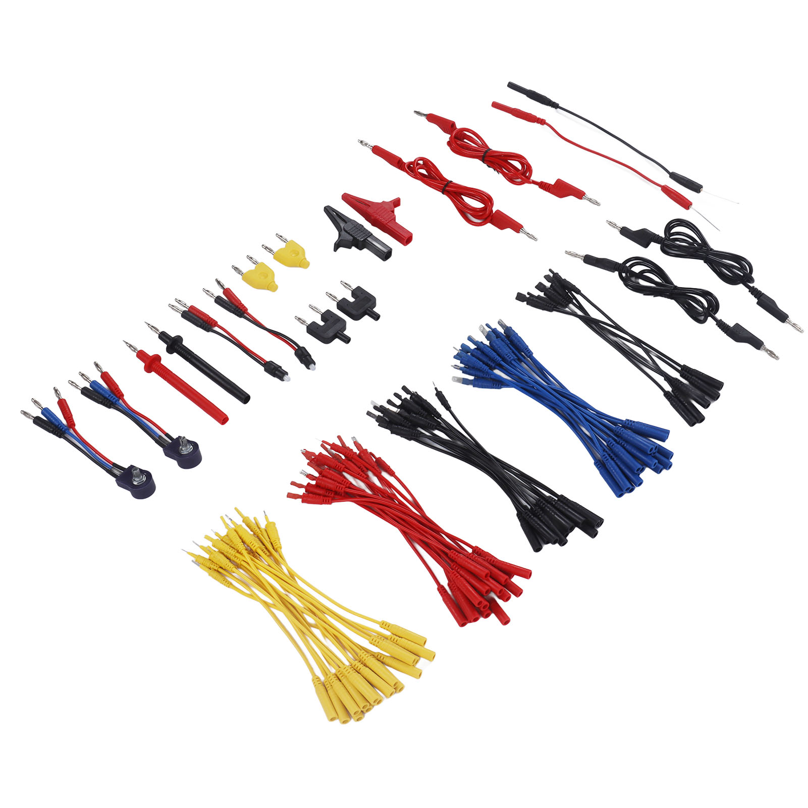90-teiliges Messleitungsset, Multifunktionales Multimeter-reparatur-prüfspitzen-anschlussset Für Industrielle Anwendungen