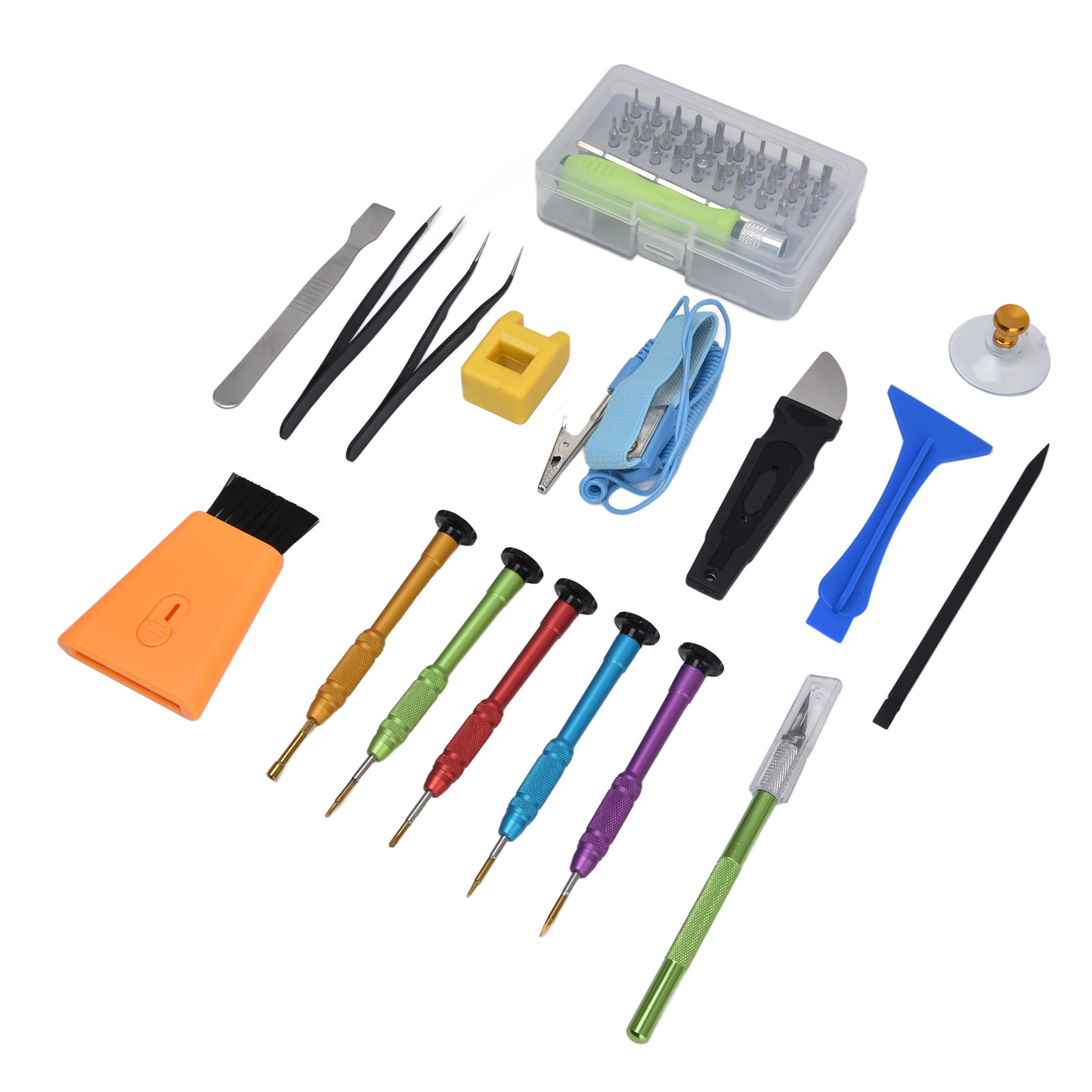Reparatur-werkzeugset Mit Schraubendreher-bits Für Handy, Computer, Uhr Und Brille