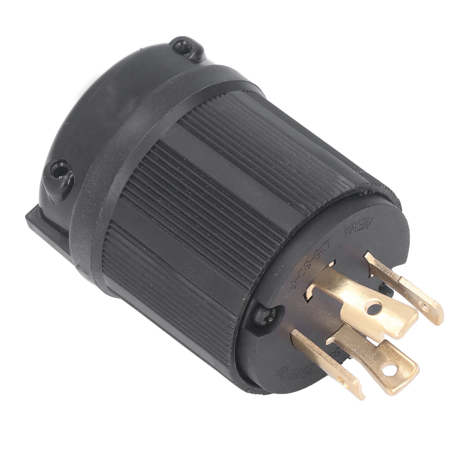 Verriegelungsstecker Us-standard 4 Löcher L15-30p Messing-kontaktadapter 30a 250v Für Haushaltsgeräte