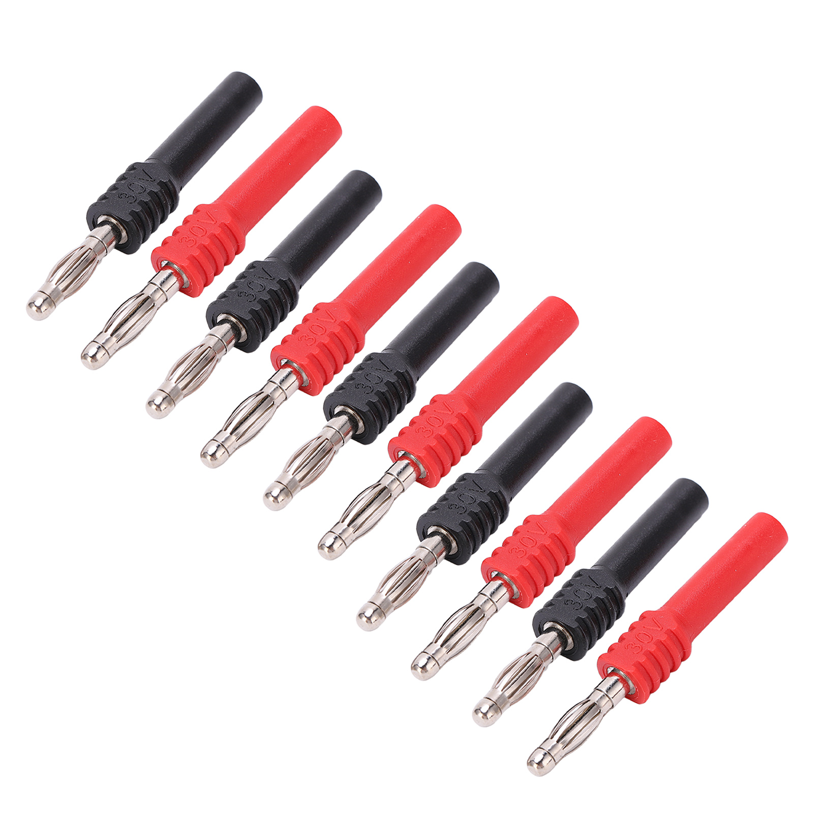 5er-set J.20025 Bananenstecker-adapter (4 Mm Stecker Auf 2 Mm Buchse) Für Industrielle Anwendungen