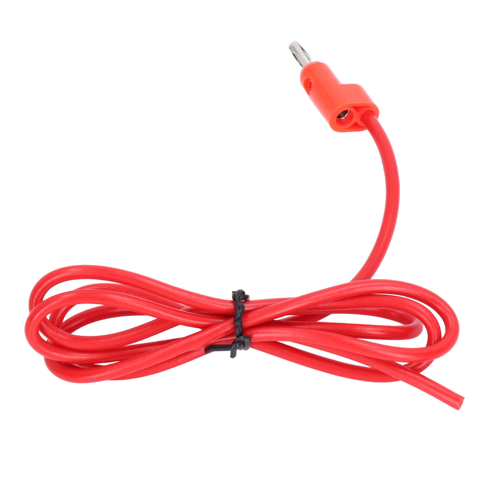 4-mm-bananenstecker-prüfleitung (stecker Auf Stecker), Lötfreies Messing-prüfkabel J.70005rot