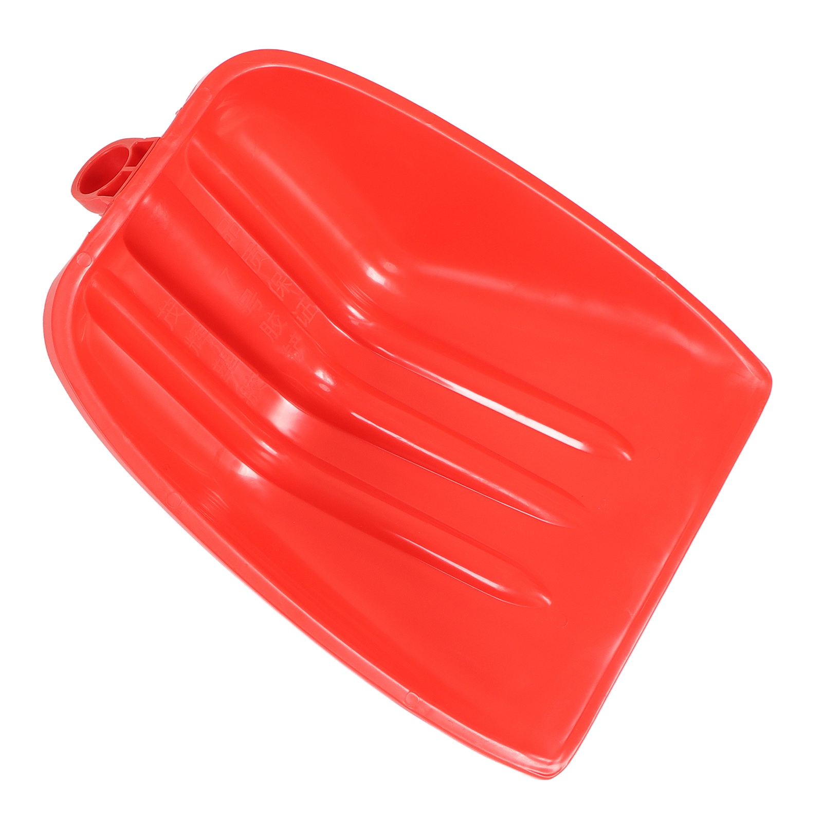 Schneeschaufel, Rot, Aus Verdicktem Pp-kunststoff, Verschleißfest, Robust, Kindersicher, 39 X 30 Cm / 15,4 X 11,8 Zoll