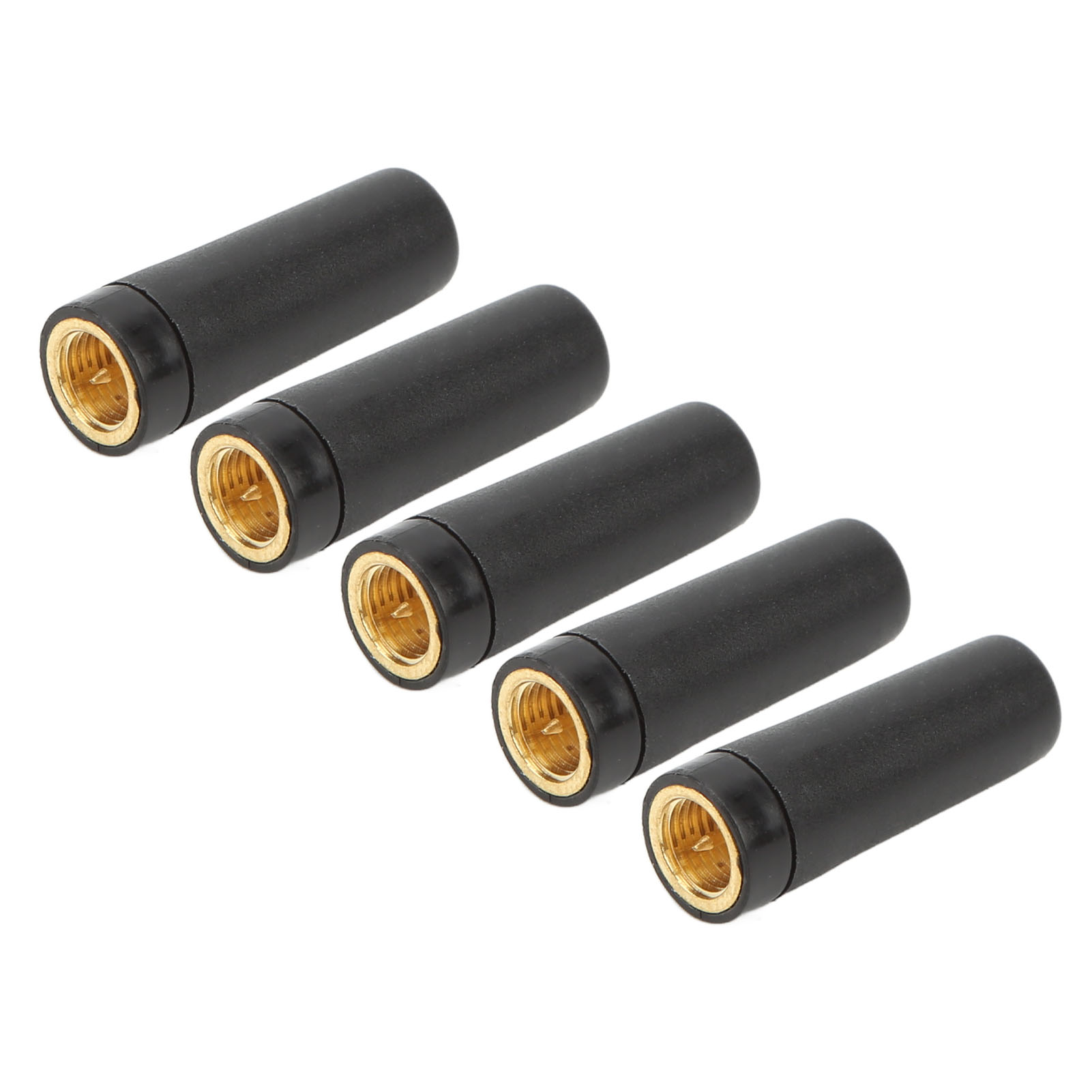 Stück 2,4-ghz-funkantenne, 3 Dbi, Sma-innengewinde, Innennadel, Abs-material, Wasserdicht, Wlan-antenne Für Smart Home, Schwarz