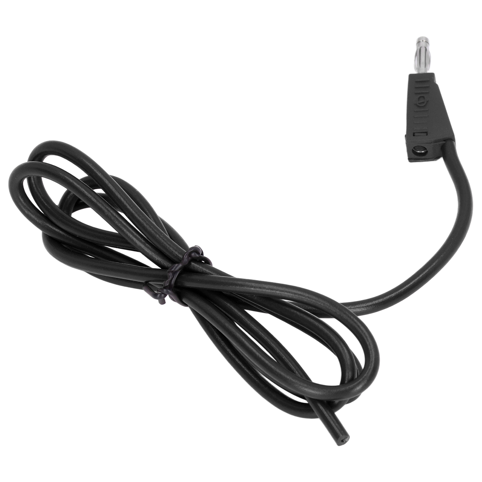 Bananenstecker-prüfleitung, Messing-pe-elektroprüfkabel, 4 Mm, Schwarz, Für Spannungsprüfer, Lkw-batterien