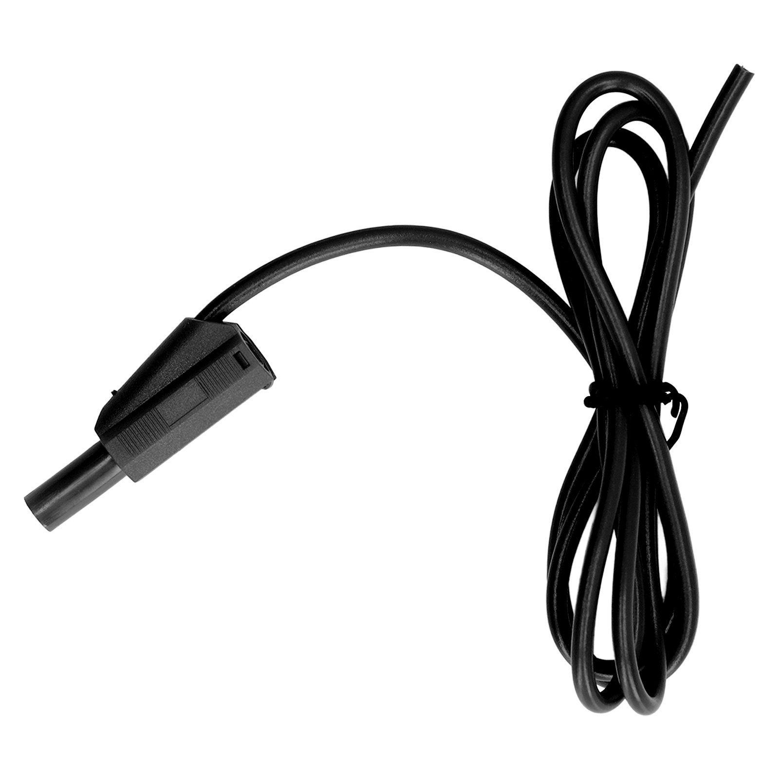 J.70021 Bananenstecker-prüfleitung, Elektrisches Prüfset Mit Bananenstecker Für Elektroprojekte, Spannungsprüfer 32 A/1000 V, Schwarz