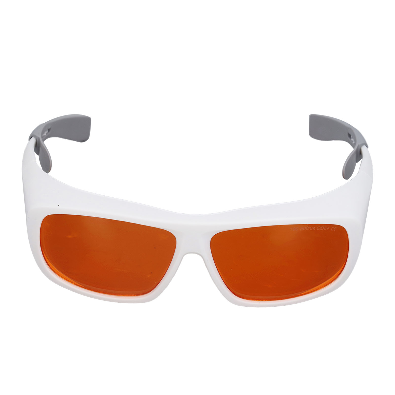 Laserschutzbrille Aus Kunststoff Für Glasfaserprojekte, Wellenlänge 180–500 Nm, Weiß