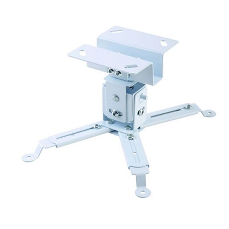 Stp01 - Deckenbeamerhalterung De Farbe White Für Lochabstand De 370 Mm Max Bis 25 Kilo - Iggual