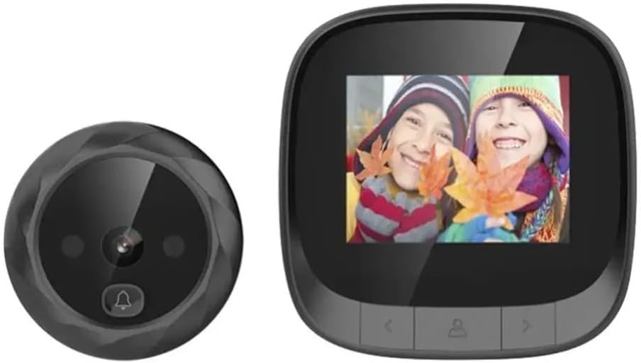 Jssevn - Türspion, Angeschlossene Video-gegensprechanlage (2,4 Zoll) Mit Hd-digitalkamera, Infrarot-nachtsicht Und Zwei-wege-audio