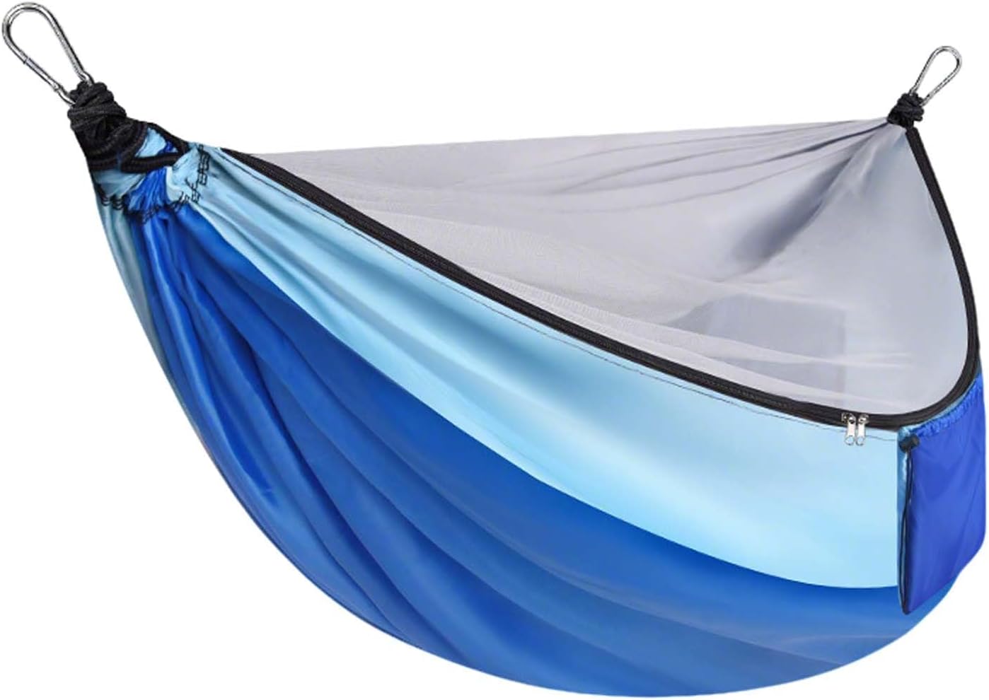 Jssevn - Tragbare Camping-hängematte, Hängematte Für Den Garten, Leichte Outdoor-hängematte Mit Verstellbaren Gurten, Atmungsaktives Material, Kompakt Für Reisen, Wandern Und Strand