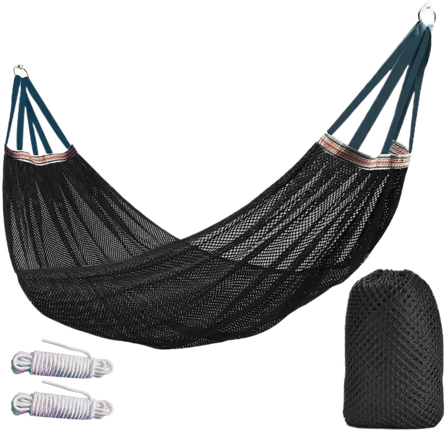 Jssevn - Tragbare Hängematte Für Camping Und Freizeit Hängematte Zum Wandern, Für Strand, Garten, Hof, Reisen Und Meditation