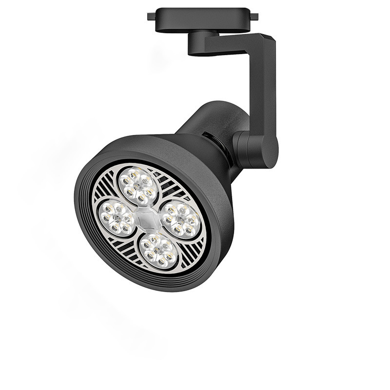 Jssevn - 360° Drehbarer Led-strahler (35 W), Gewerbliche Aluminiumbeleuchtung Für Bekleidungsdekoration, Energiesparende Deckenplatte