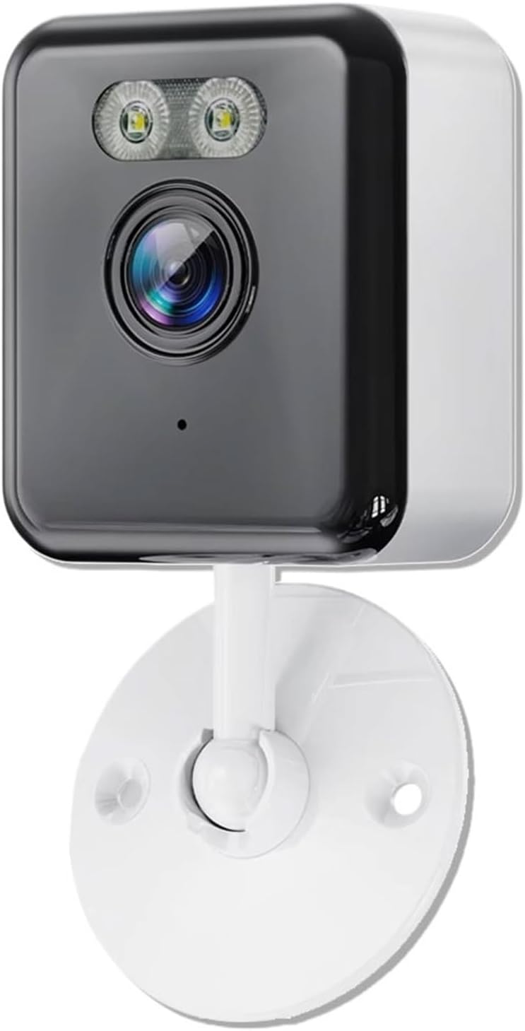 Jssevn - Sicherheitskamera, 5mp Wlan-innenkamera, Farbnachtsicht, Ki-personenerkennung, Überwachungskamera (1 Stück, Ohne Sd-karte)
