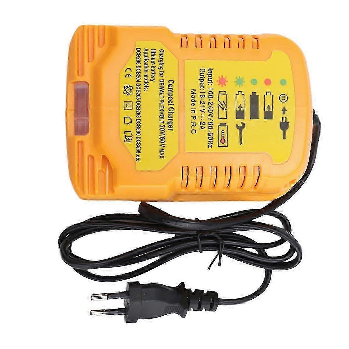Chargeur Pour Batterie Dewalt 20v, Batteries Lithium-ion, Prise Ue 2025