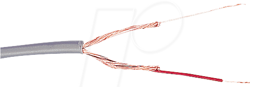 ML 108-5 - Mikrofonleitung, 1 x 0,1 mm², rund, 5 m