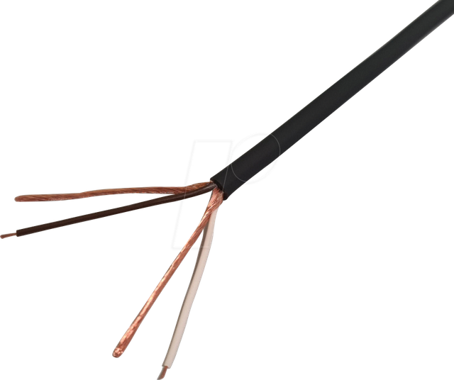 ML 209-50 - Mikrofonleitung, 2 x 0,10 mm², rund, 50 m