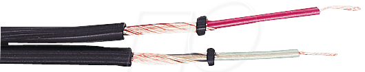 ML 214-5 - Mikrofonleitung, 2 x 0,14 mm², flach, 5 m