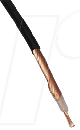 MLC 51-25 - Mikrofonleitung, trittfest, 1 x 0,5mm², 25 m