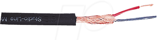 MLC 52-5 - Mikrofonleitung, trittfest, 2 x 0,34 mm², 5 m