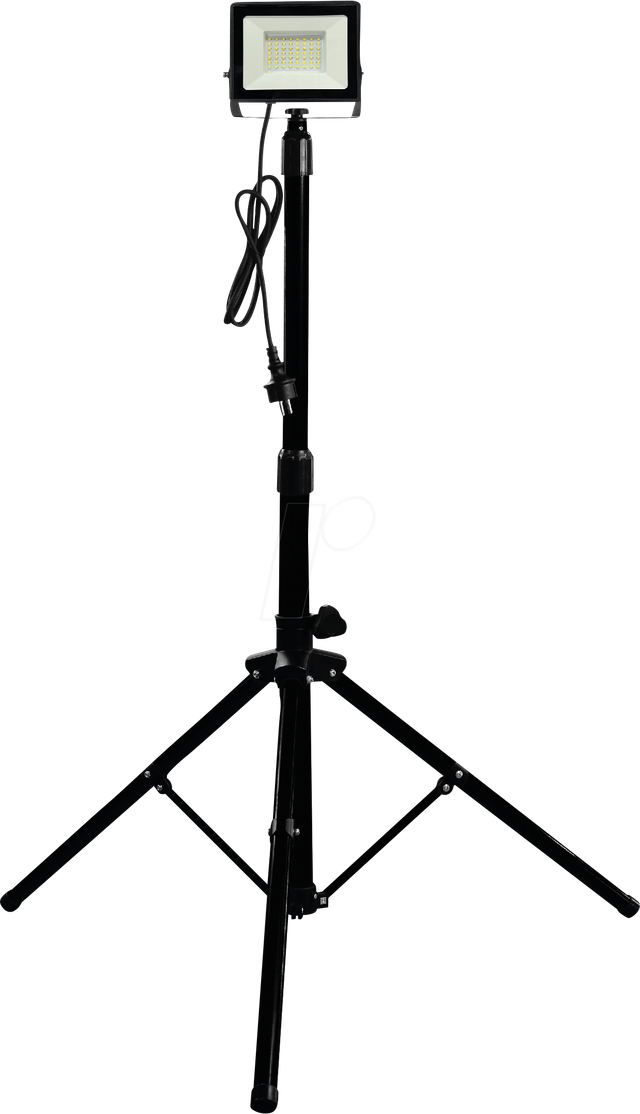 MLI 21600057 - LED-Baustrahler Boston, 30 W, 3380 lm, 4000 K, IP65, Tripod