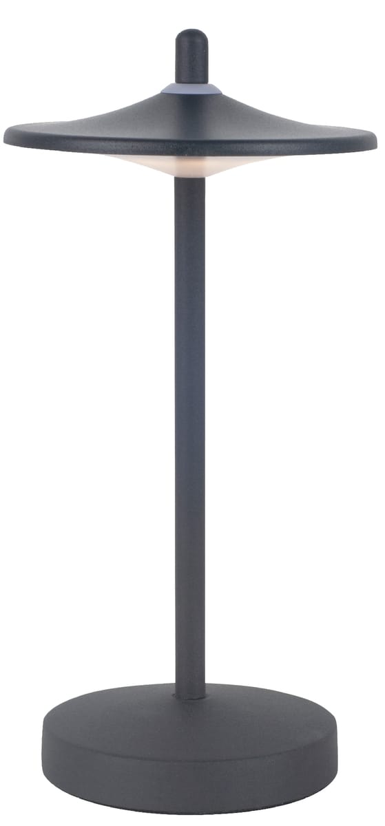 MLI 27700200 - Akku-Tischleuchte Lily, 3000 K, dimmbar, IP54, schwarz