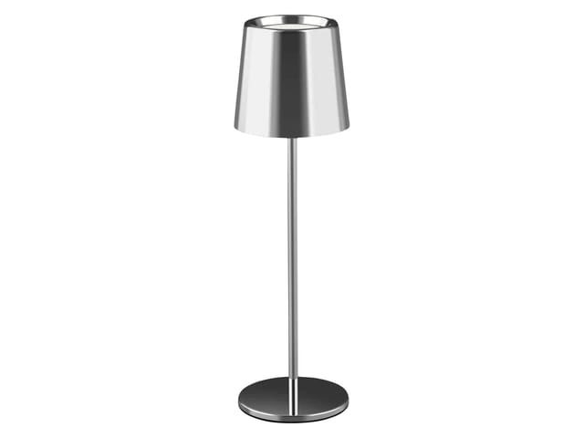 MLI 27700224 - Akku Tischleuchte, CCT, dimmbar, höhenverstellbar, IP44, silber