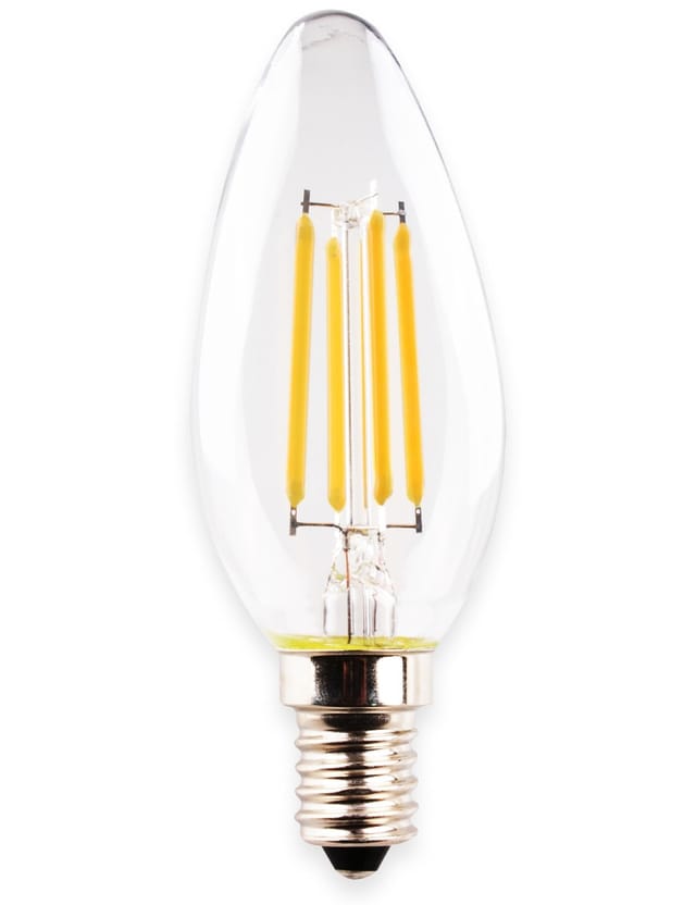 MLI 400396 - LED-Filamentlampe E14, 4,2 W, 470 lm, 2700 K