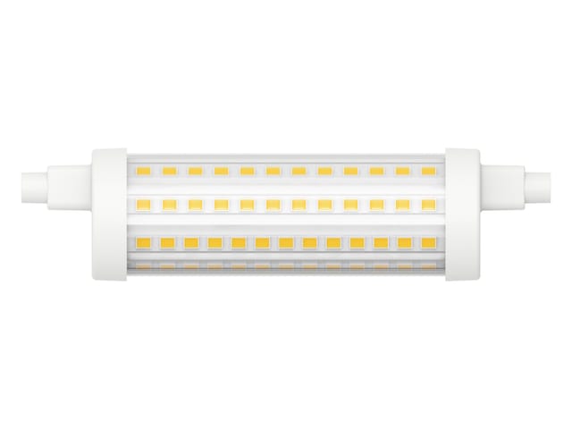 MLI 401049 - LED-Lampe R7s, 12 W, 1520 lm, 2700 K, dimmbar, 118 mm