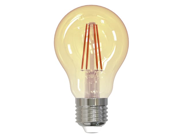 MLI 401073 - LED-Filamentlampe E27, 4,5 W, 400 lm, 2000 K, dimmbar, gold