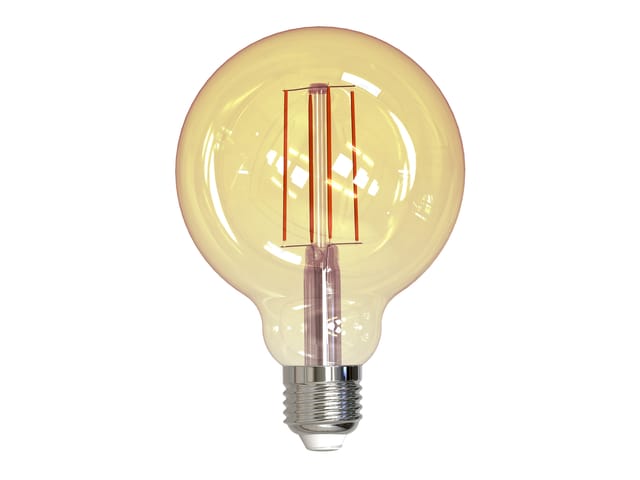 MLI 401078 - LED-Filamentlampe E27, 9 W, 850 lm, 2000 K, dimmbar, gold