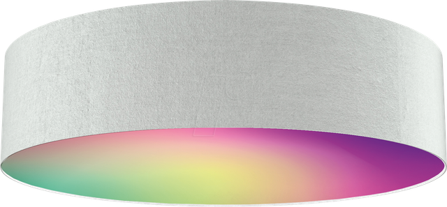 MLI 404120 - Smart Light, tint, Deckenleuchte Malea, grau, 40 cm, RGBW