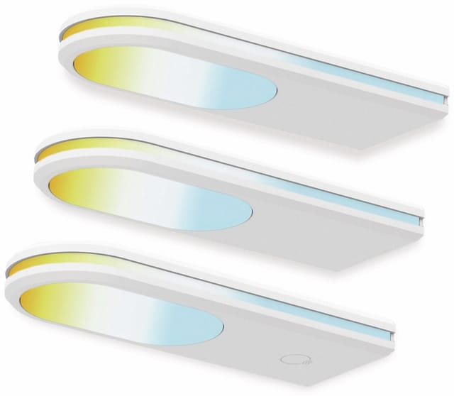 MLI-404031 - Smart Light, tint, ZigBee, Unterbauleuchten, 3er-Set