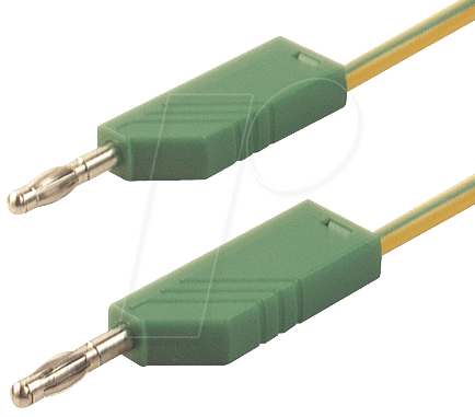 MLN 25 25 GG - Messleitung, 2,5 mm², 0,25 m, gelb/grün