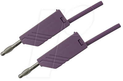MLN 25 25 VT - Messleitung, 2,5 mm², 0,25 m, violett