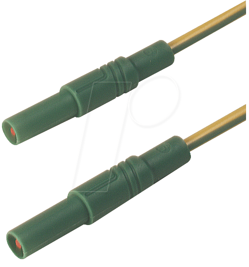 MLS GG 100 25 GG - Messleitung, 2,5 mm², 1,0 m, gelb-grün, gesichert