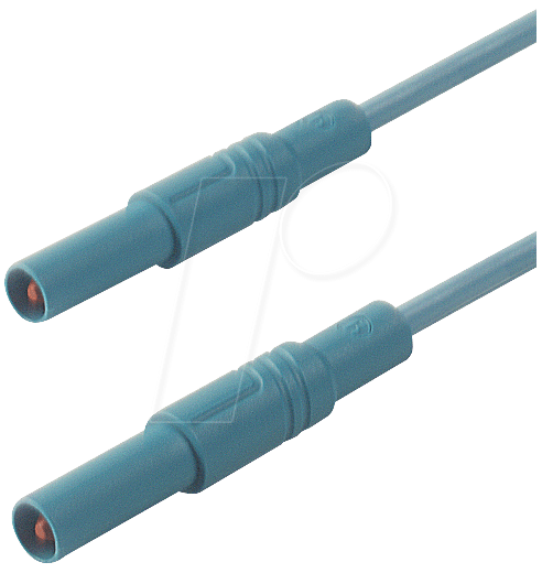 MLS GG 100 25 BL - Messleitung, 2,5 mm², 1,0 m, blau, gesichert