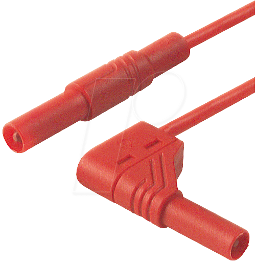 MLS WG 100 25 RT - Messleitung, 2,5 mm², 1,0 m, rot, gesichert