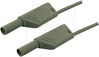 MLS WS 100 25 GR - Messleitung, 2,5 mm², 1,0 m, grau, gesichert
