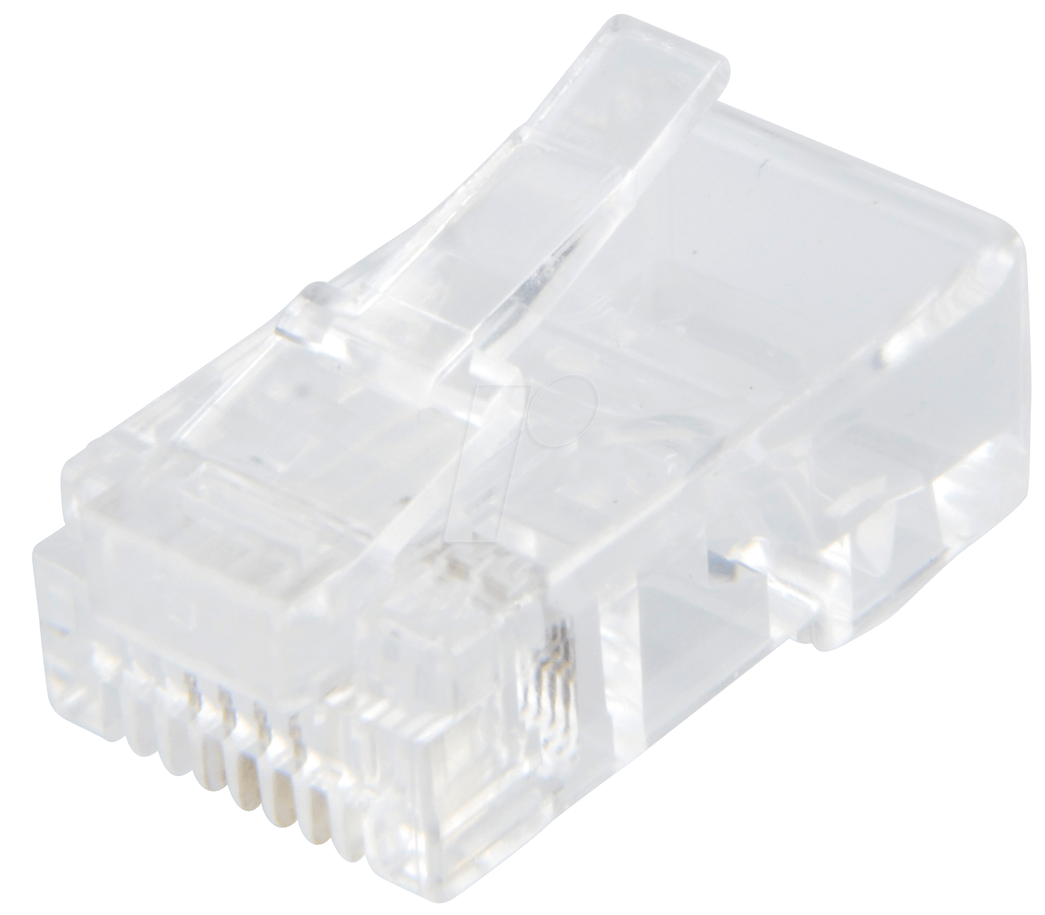 MP 8-4 - Modular Stecker RJ45, Kontakte 8, bestückt 4