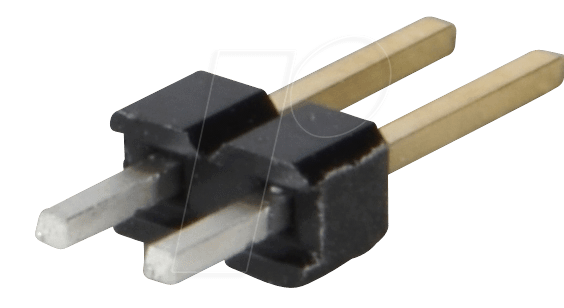 MPE 087-1-002 - Stiftleisten 2,54 mm, 1X02, gerade