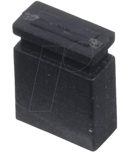 MPE 149-2-002-F0 - Jumper 2,54 mm, geschlossen, schwarz
