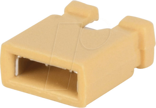 MPE 149-1-002-F4 - Jumper 2,54 mm, geöffnet, beige