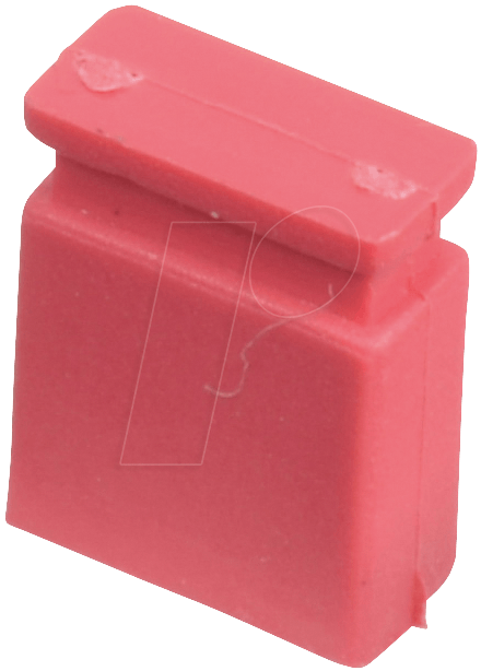 MPE 149-2-002-F1 - Jumper 2,54 mm, geschlossen, rot