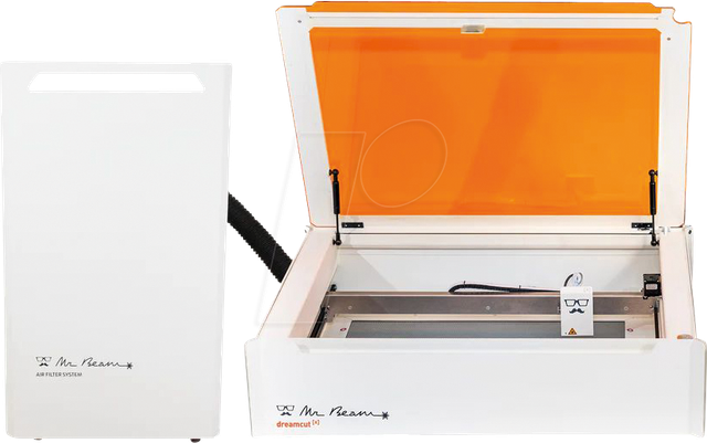MRB 900-00016 - Lasercutter/-gravierer Mr Beam II dreamcut [x] & Air Filter III