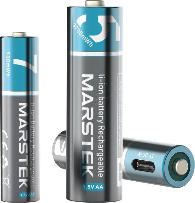 MRST 5070C - Li-Ion Akku, AA (Mignon), 1000 mAh, 1,5 V, 4er-Pack