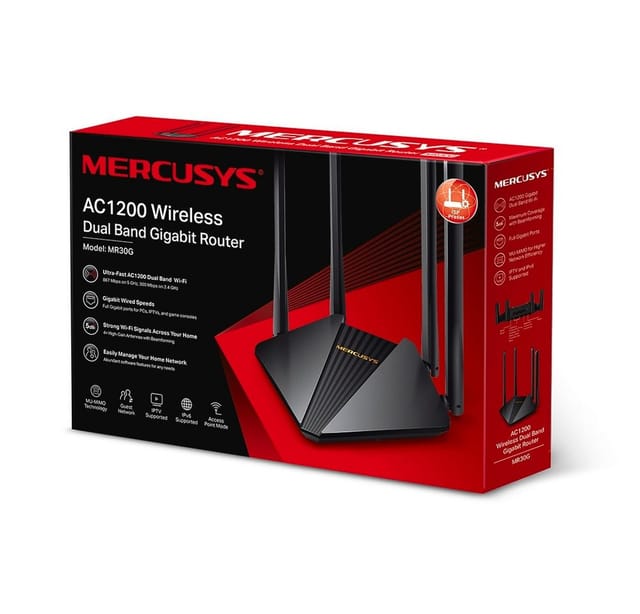 MSYS MR30G - WLAN Router 2.4/5 GHz 1167 MBit/s