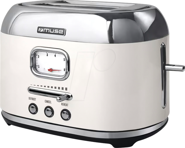 MUSE MS-120 SC - MUSE Edelstahl-Toaster beige MS-120 SC