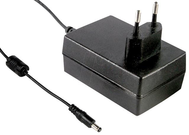 MW GST25E18 - Steckernetzteil, 25 W, 18 V, 1,38 A