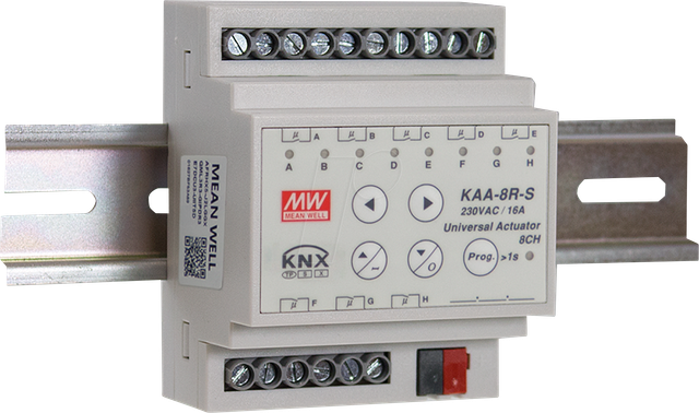 MW KAA-8R-16S - KNX Schaltaktor, 8 Kanal, 16 A